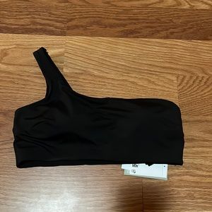 One shoulder swim top